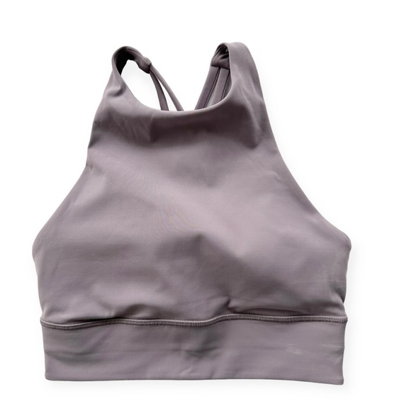 Lululemon • Energy Bra High Neck Long Line Tough Medium Support B–D Cup